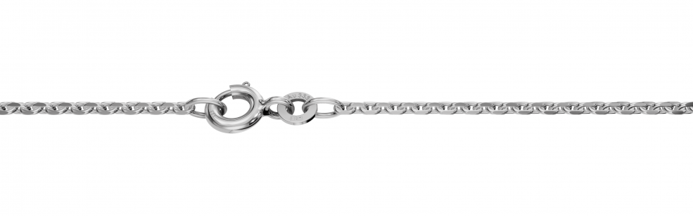 Collier Anker diamantiert Kettenbreite 1.7mm