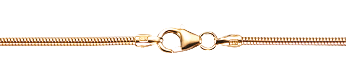 Necklace Snake chain chain width 1.6mm