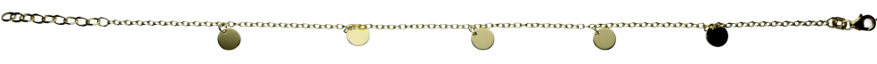 Ankle chain Anchor round