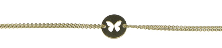 Bracelet Anchor round chain width 1.1mm
