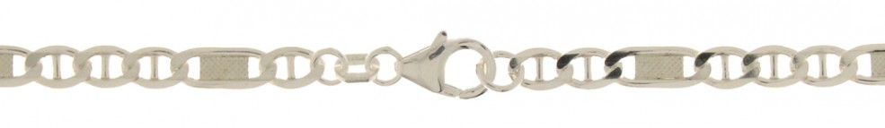 Bracelet Curb trace chain chain width 4.3mm