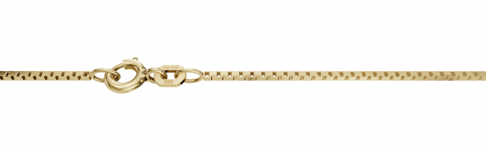 Necklace Box chain chain width 1.2mm
