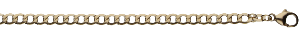 Bracelet Curb chain hollow chain width 4.4mm