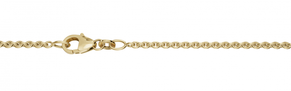 Collier Anker rund Kettenbreite 2mm