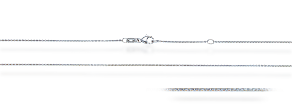 Necklace incl.loop Anchor round chain width 1.1mm